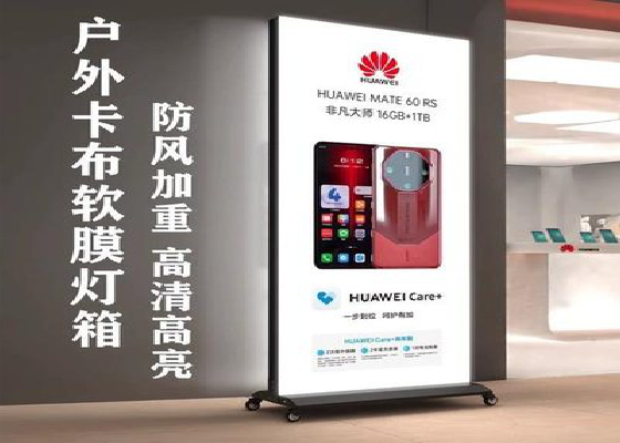双江户外防水灯箱的应用特点及适用范围。